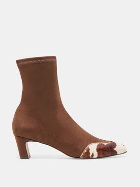 NEW Anika Boots Dk Brown Stella Suede